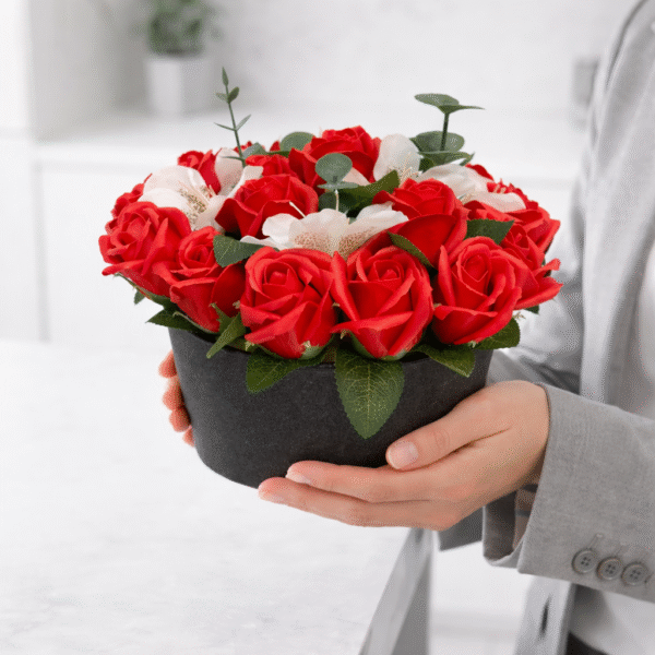 Plono muilo gėlių krepšelis "MAXI -2"