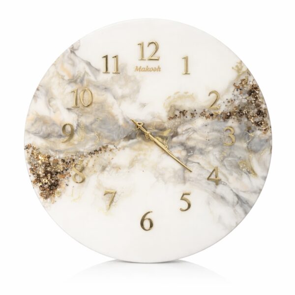 Rankų darbo laikrodis "MAKOSH ORNAMENTAI", 50 cm