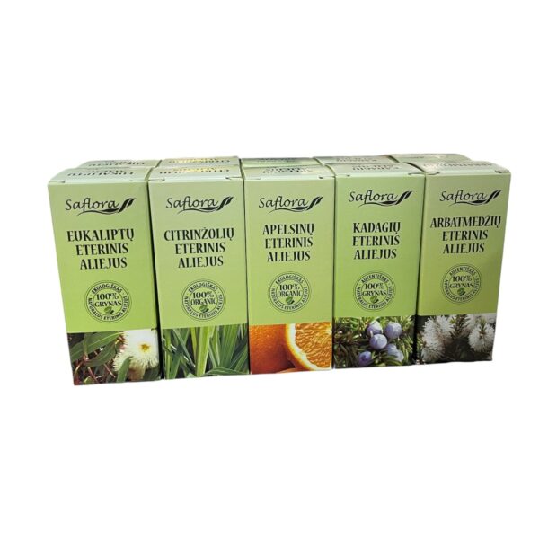 Eteriniai aliejai “SAFLORA”