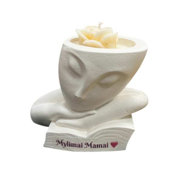 Sojų vaško žvakė "MŪZA"