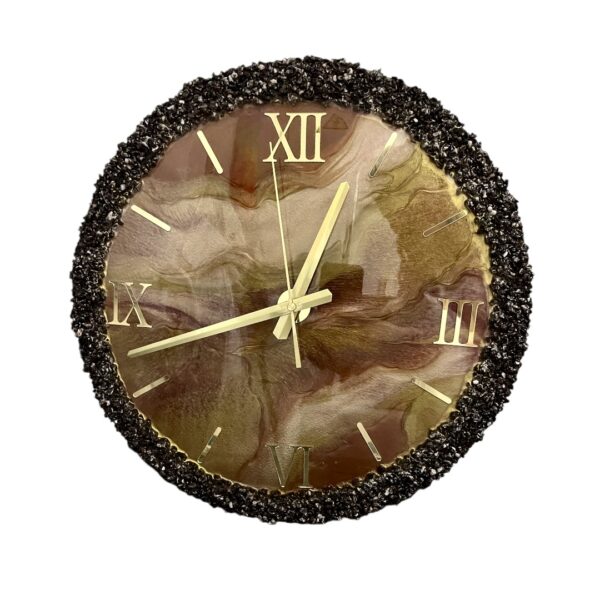 Rankų darbo laikrodis "MŪZA”,  40cm