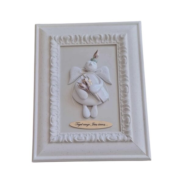 Šeimos angelas sargas „LAUMŽIRGIO NAMAI, 17 X 22 cm”