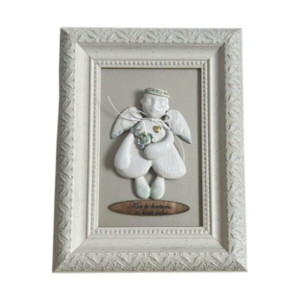 Aš būsiu šalia.."LAUMŽIRGIO NAMAI", 17×22 cm”