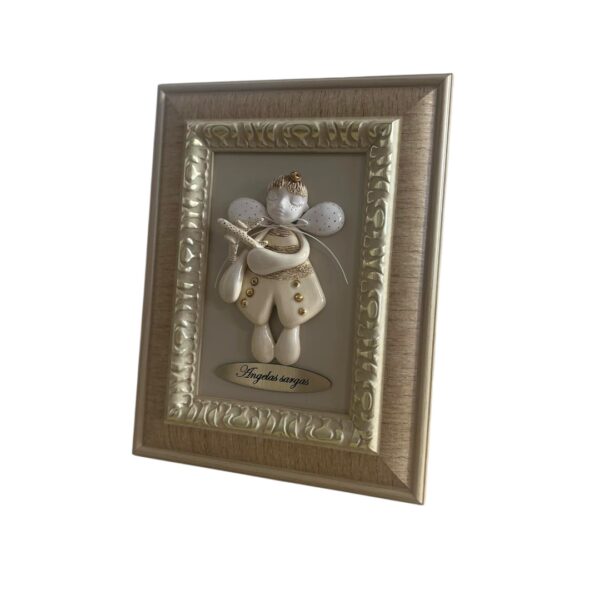 Angelas Sargas „LAUMŽIRGIO NAMAI", 17x22cm”