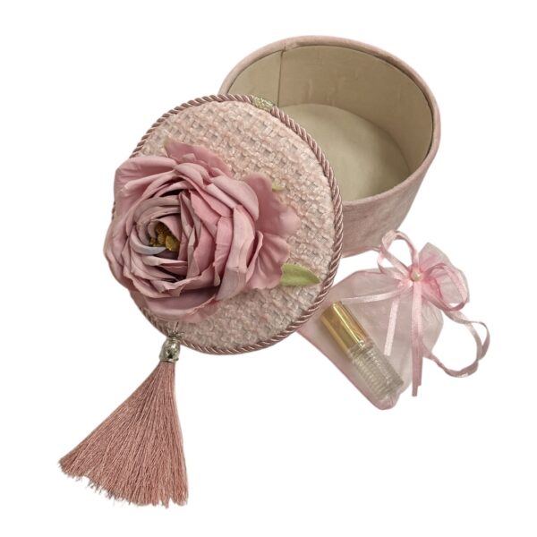 Kvepianti dėžutė „GĖLĖ - ROŽINĖ”, midi