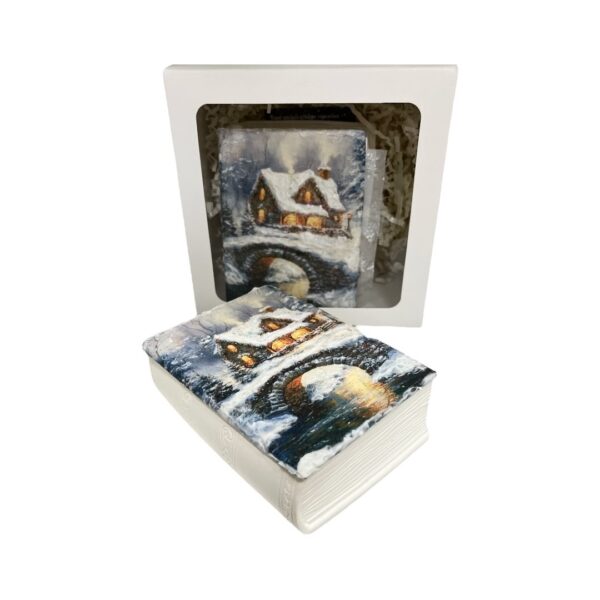 Sojų vaško žvakė "ŽIEMOS PASAKA"