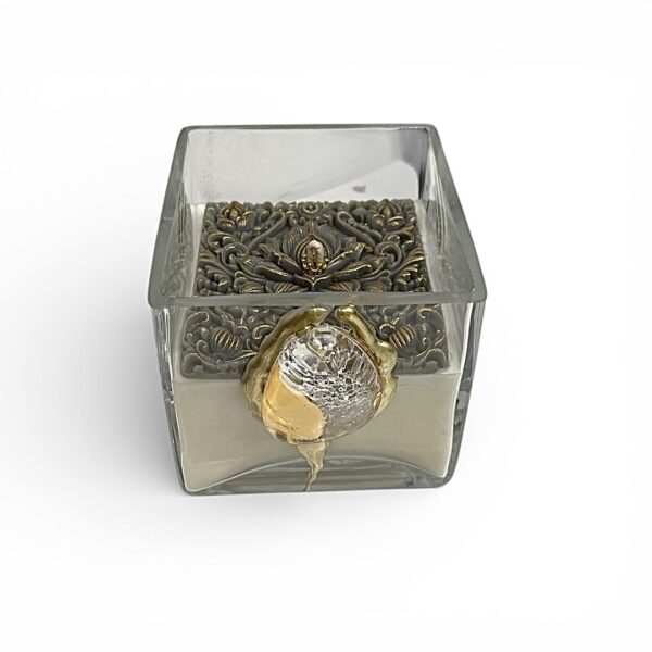 Sojų vaško žvakė "KRISTALO LAŠAS"