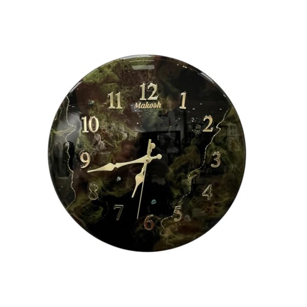 Laikrodis „JUODAS 40 CM MAKOSH”