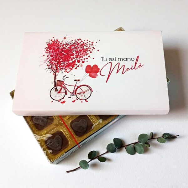 Šokoladukų rinkinys „TU ESI MANO MEILĖ“