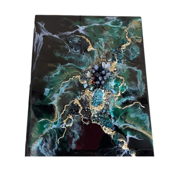 Paveikslas „SMARAGDO SPINDESYS"