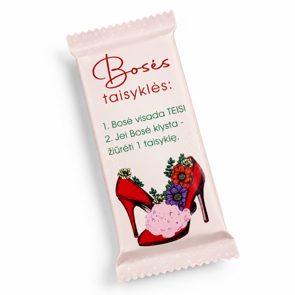 ŠOKOLADAS „BOSĖS TAISYKLĖS”